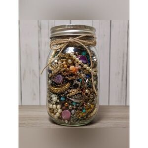 Mystery Jewelry Mason Jar Treasure Hunt